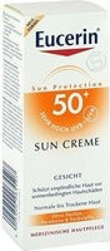 - Sun Creme SPF 50 + - highly protective sunscreen on your face 50ml