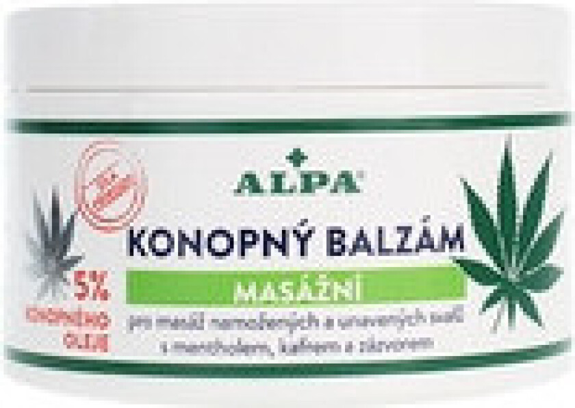 - Hemp massage balm with hemp oil 250ml