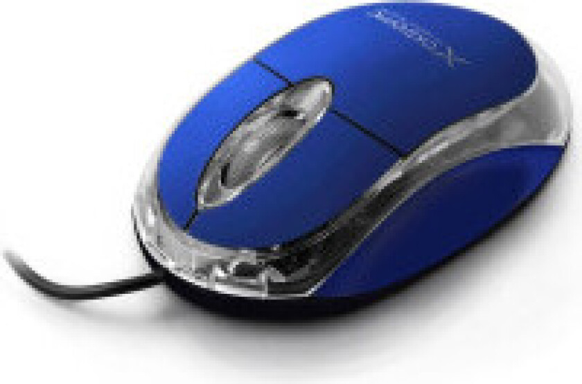 Ekstrem kablet optisk 3D USB-mus Camille Blue