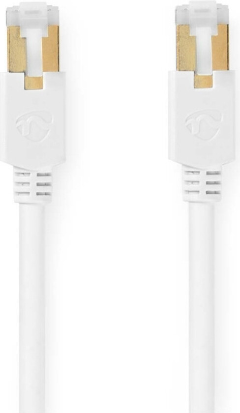 CAT6 Nettverkskabel | RJ45 Han | RJ45 Han | S/FTP | 3.00 m | Rund | LSZH / PVC | Hvit | Blister