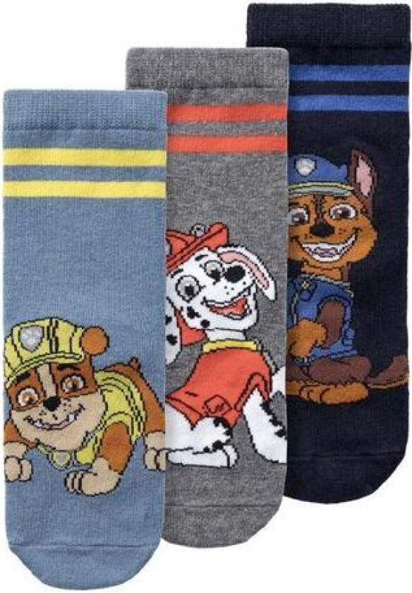 Name It Nmmjax Paw Patrol 3-pack sokker, Coronet Blue