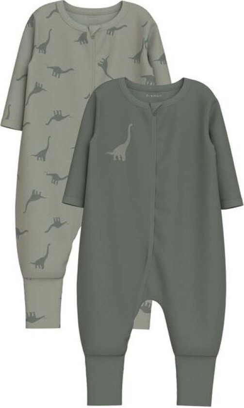 Name It Nbmnightsuit 2-pack heldress/pyjamas, Agave Green