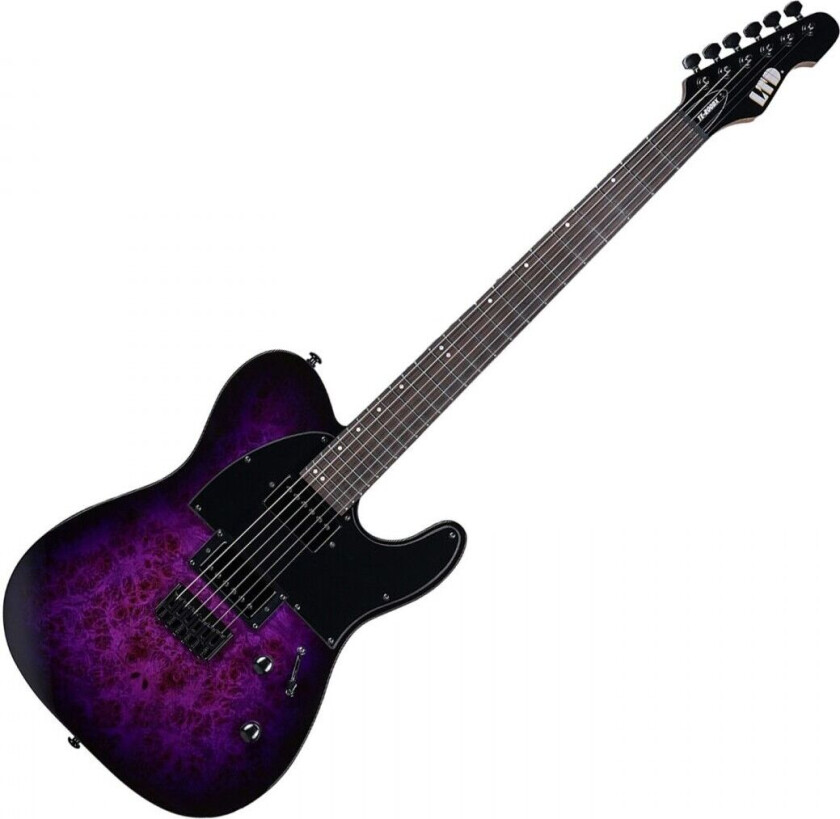 ESP LTD TE-200DX Purple Burst