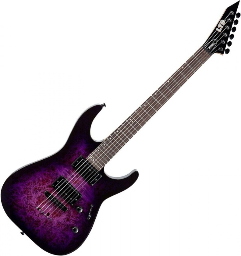 ESP LTD M-200DX NT Purple Burst
