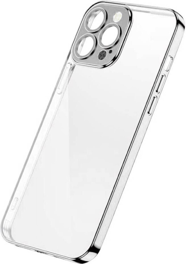 Chery Mirror Case Cover for iPhone 13 Pro Metallic Frame Silver (JR-BP908 silver)