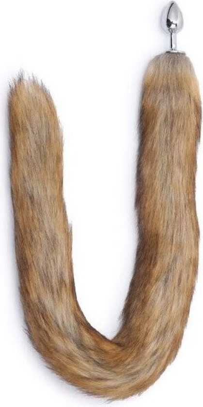 Fox Tail Plug Brown Long Analplugg med hale