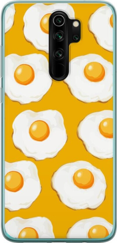 Mobildeksel til Xiaomi Redmi Note 8 Pro med Stekt egg motiv