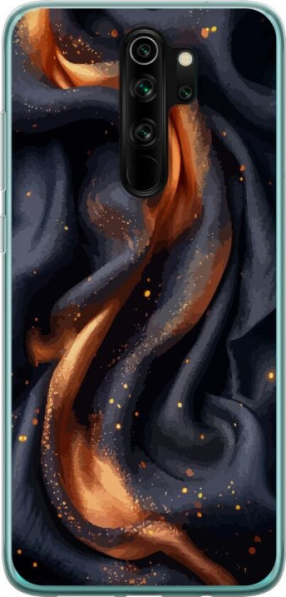 Mobildeksel til Xiaomi Redmi Note 8 Pro med Brennende silke motiv