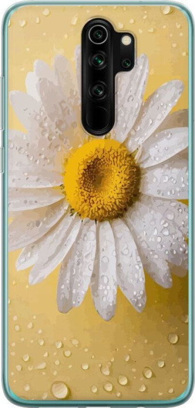 Mobildeksel til Xiaomi Redmi Note 8 Pro med Porselensblomst motiv