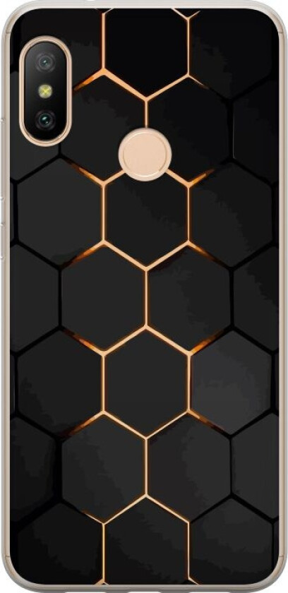 Mobildeksel til Xiaomi Redmi 6 Pro med Luksuriøst Mønster motiv