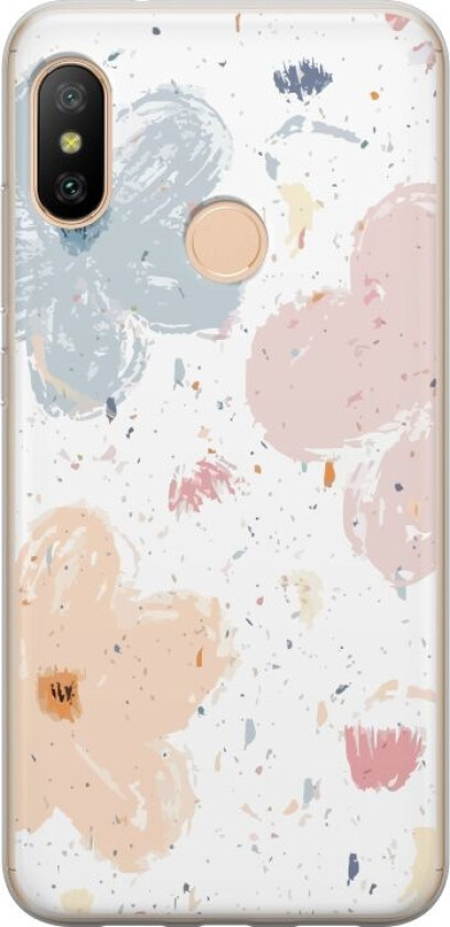 Mobildeksel til Xiaomi Redmi 6 Pro med Blomster motiv