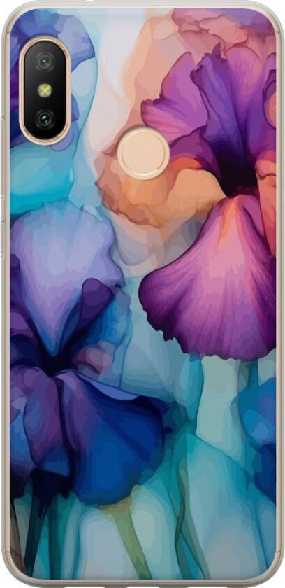 Mobildeksel til Xiaomi Redmi 6 Pro med Magiske blomster motiv