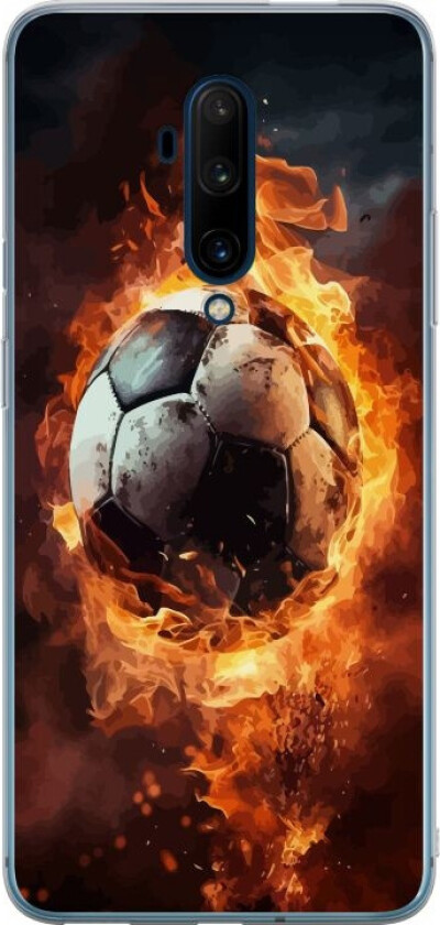 Mobildeksel til OnePlus 7T Pro med Fotball motiv