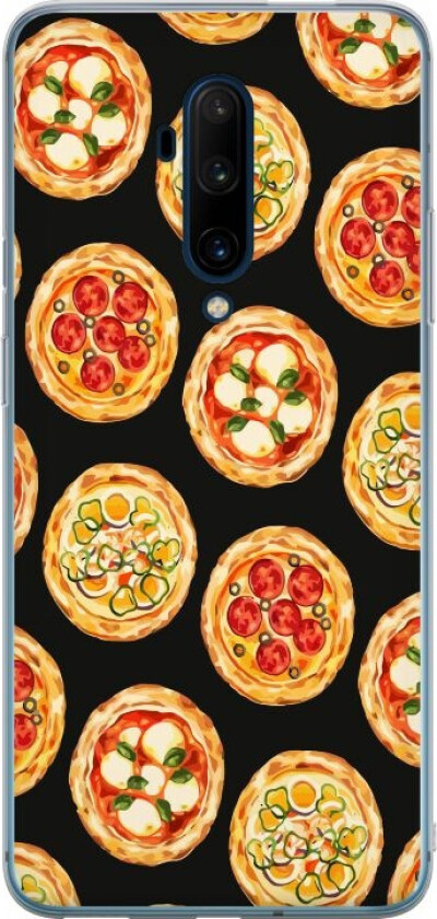 Mobildeksel til OnePlus 7T Pro med Pizza motiv