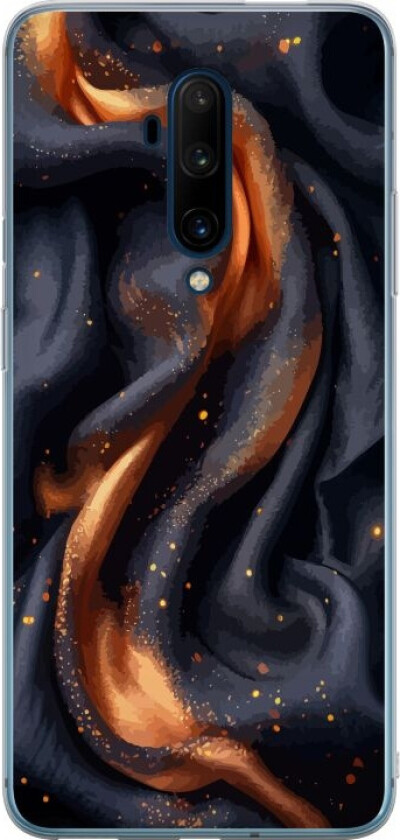 Mobildeksel til OnePlus 7T Pro med Brennende silke motiv