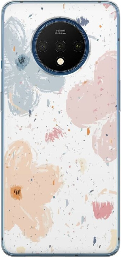 Mobildeksel til OnePlus 7T med Blomster motiv