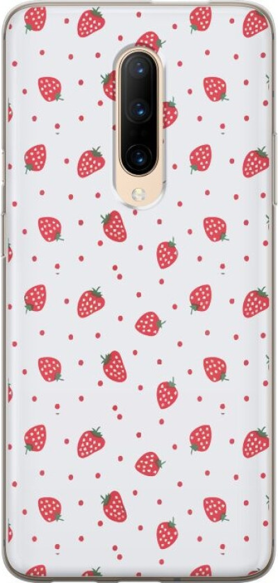 Mobildeksel til OnePlus 7 Pro med Jordbær motiv