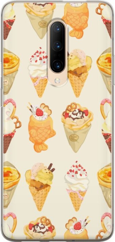 Mobildeksel til OnePlus 7 Pro med Glassig motiv