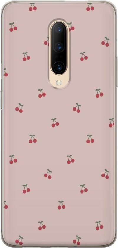Mobildeksel til OnePlus 7 Pro med Kirsebær motiv