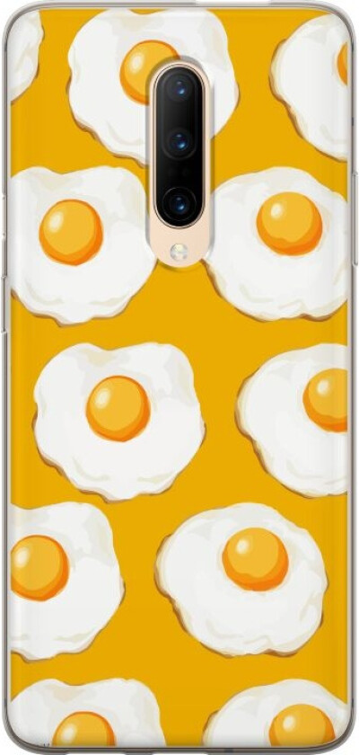 Mobildeksel til OnePlus 7 Pro med Stekt egg motiv