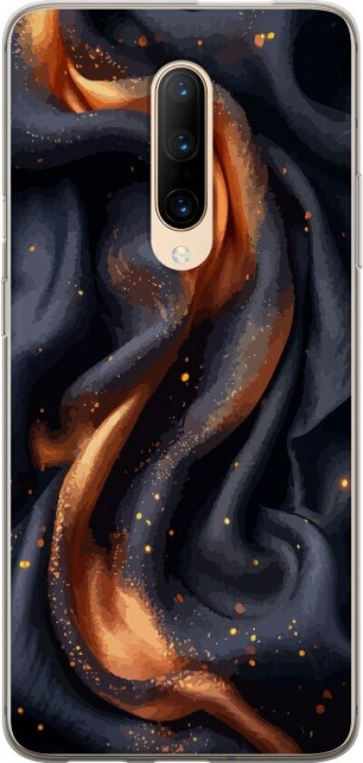 Mobildeksel til OnePlus 7 Pro med Brennende silke motiv