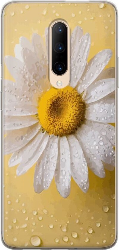 Mobildeksel til OnePlus 7 Pro med Porselensblomst motiv