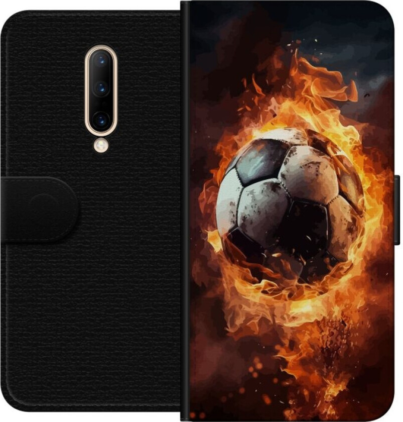 Lommeboketui til OnePlus 7 Pro med Fotball motiv