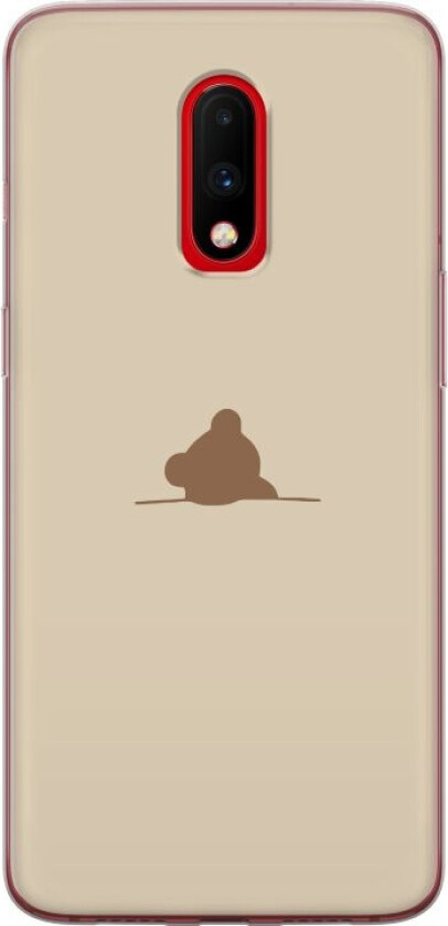 Mobildeksel til OnePlus 7 med Nalle motiv