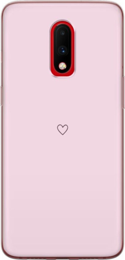 Mobildeksel til OnePlus 7 med Hjerte motiv
