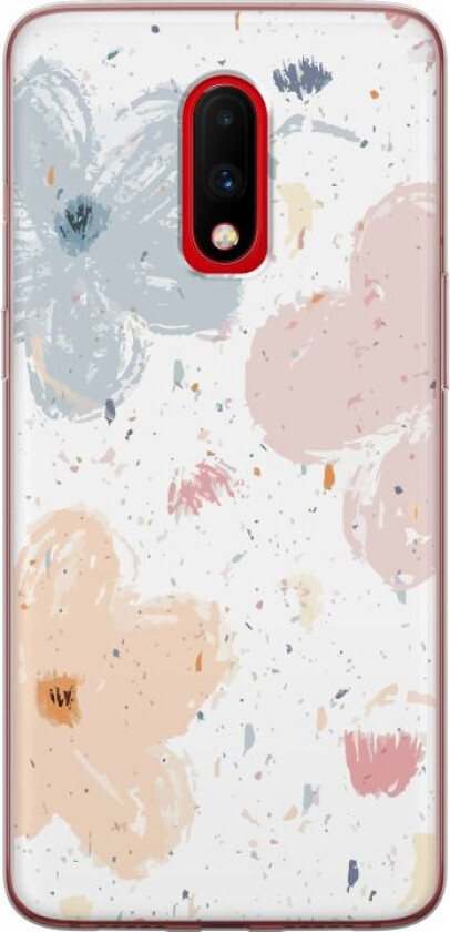 Mobildeksel til OnePlus 7 med Blomster motiv