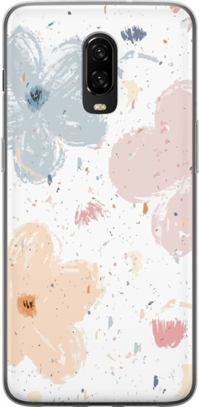 Mobildeksel til OnePlus 6T med Blomster motiv