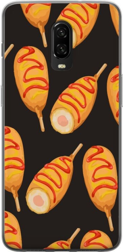 Mobildeksel til OnePlus 6T med Kyllinglår motiv