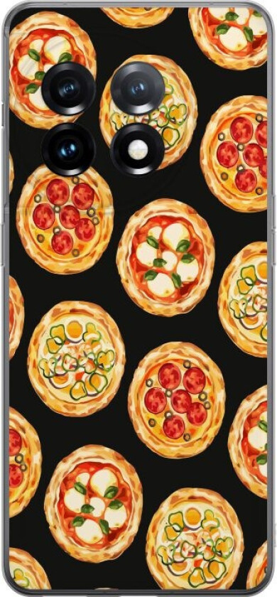 Mobildeksel til OnePlus 11R med Pizza motiv