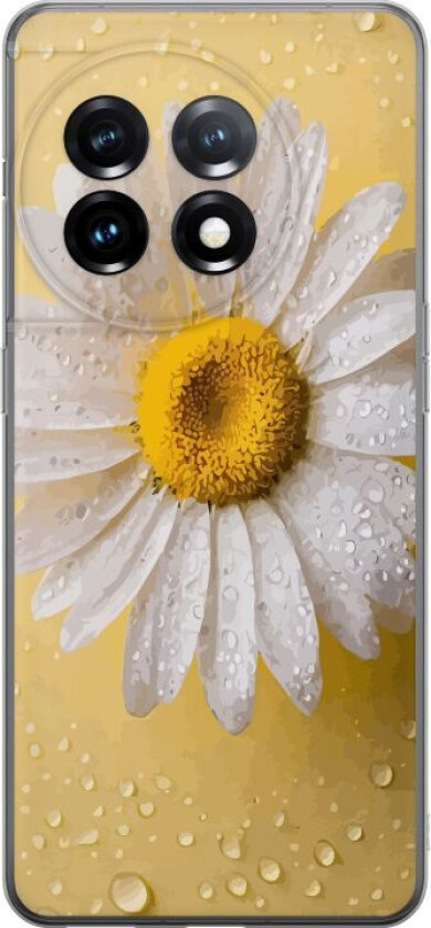 Mobildeksel til OnePlus 11R med Porselensblomst motiv