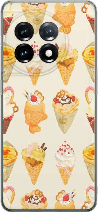 Mobildeksel til OnePlus 11 med Glassig motiv