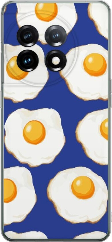 Mobildeksel til OnePlus 11 med Stekte egg motiv