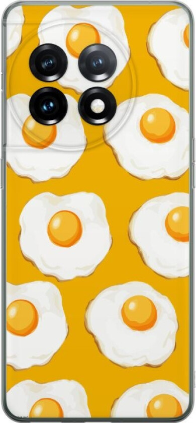 Mobildeksel til OnePlus 11 med Stekt egg motiv