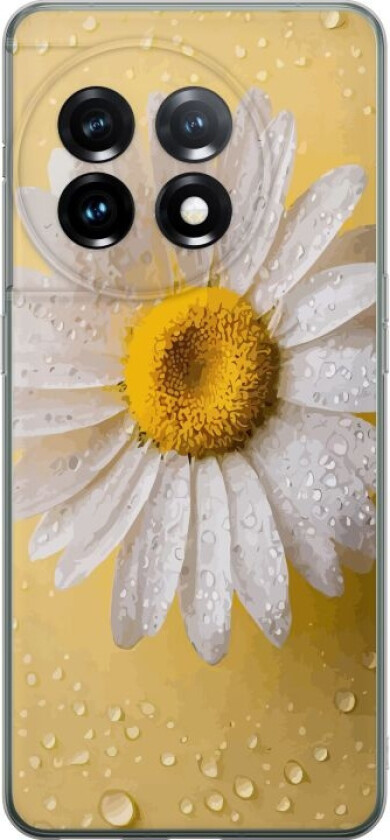 Mobildeksel til OnePlus 11 med Porselensblomst motiv