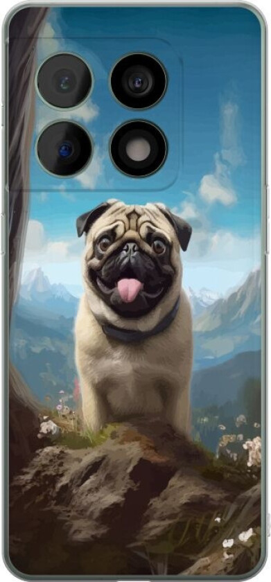 Mobildeksel til OnePlus 10 Pro med Glad Hund motiv