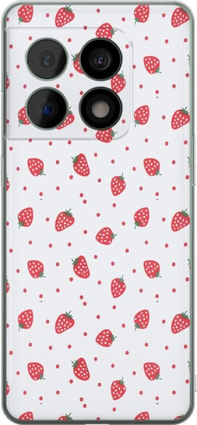 Mobildeksel til OnePlus 10 Pro med Jordbær motiv