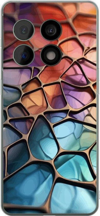 Mobildeksel til OnePlus 10 Pro med Metalliskt mønster motiv