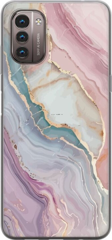 Mobildeksel til Nokia G21 med Marmor motiv