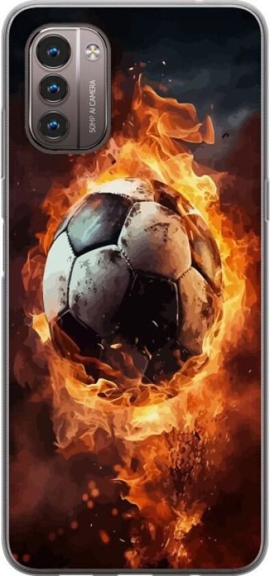 Mobildeksel til Nokia G21 med Fotball motiv