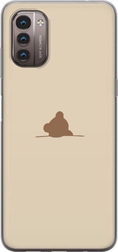 Mobildeksel til Nokia G21 med Nalle motiv