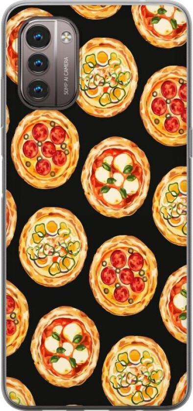 Mobildeksel til Nokia G21 med Pizza motiv