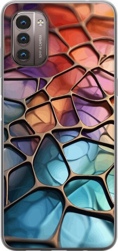 Mobildeksel til Nokia G21 med Metalliskt mønster motiv