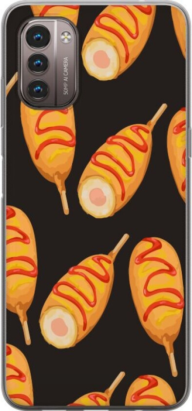 Mobildeksel til Nokia G21 med Kyllinglår motiv