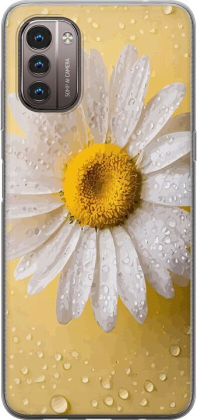 Mobildeksel til Nokia G21 med Porselensblomst motiv