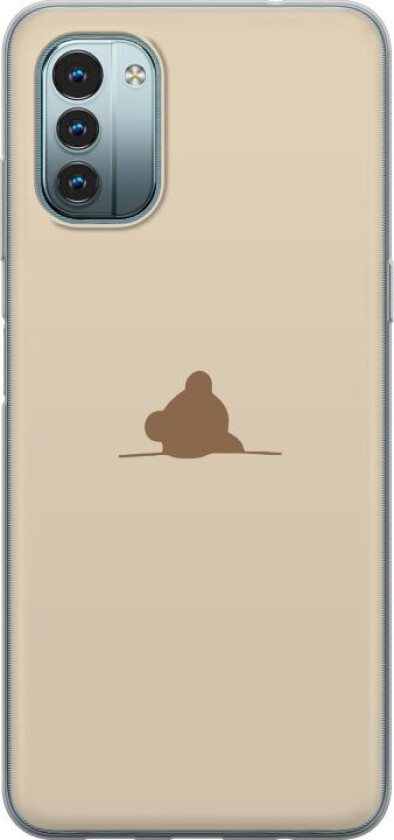 Mobildeksel til Nokia G11 med Nalle motiv