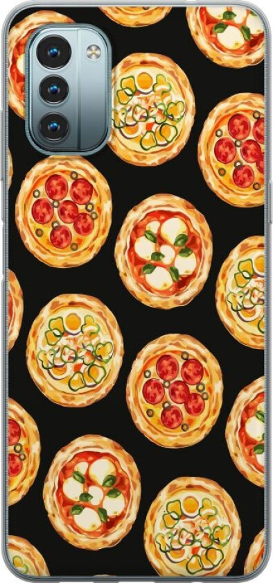 Mobildeksel til Nokia G11 med Pizza motiv